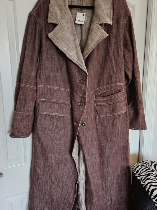 Free People Jackets & Blazers - Free People BNWT Brown Micah Duster